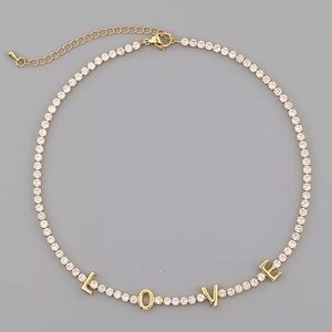 Love choker necklace accessories brand new